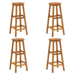 5 Piece Garden Bar Set Solid Wood Acacia