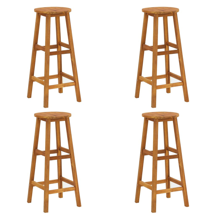 5 Piece Garden Bar Set Solid Wood Acacia