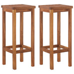 3 Piece Garden Bar Set Solid Wood Acacia