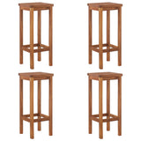 5 Piece Garden Bar Set Solid Wood Acacia