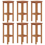 7 Piece Garden Bar Set Solid Wood Acacia