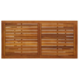 7 Piece Garden Bar Set Solid Wood Acacia - 45-Degree Angle