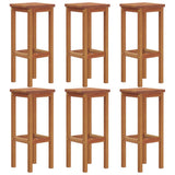 7 Piece Garden Bar Set Solid Wood Acacia