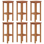 7 Piece Garden Bar Set Solid Wood Acacia