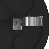 Outdoor Convex Traffic Mirror Black Ø45 cm Polycarbonate