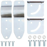 Outdoor Convex Traffic Mirror Black Ø45 cm Polycarbonate - Close-Up Angle