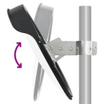 Outdoor Convex Traffic Mirror Black Ø60 cm Polycarbonate