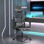 Massage Gaming Chair with Footrest Black&Camouflage