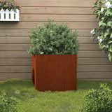 Planter 32x30x29 cm Corten Steel