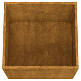 Planters 2 pcs 42x40x39 cm Corten Steel