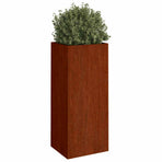 Planter 32x29x75 cm Corten Steel