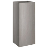 Planter 32x29x75 cm Corten Steel - Top-Down View