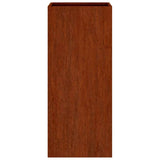 Planter 32x29x75 cm Corten Steel