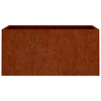 Planter 62x40x39 cm Corten Steel