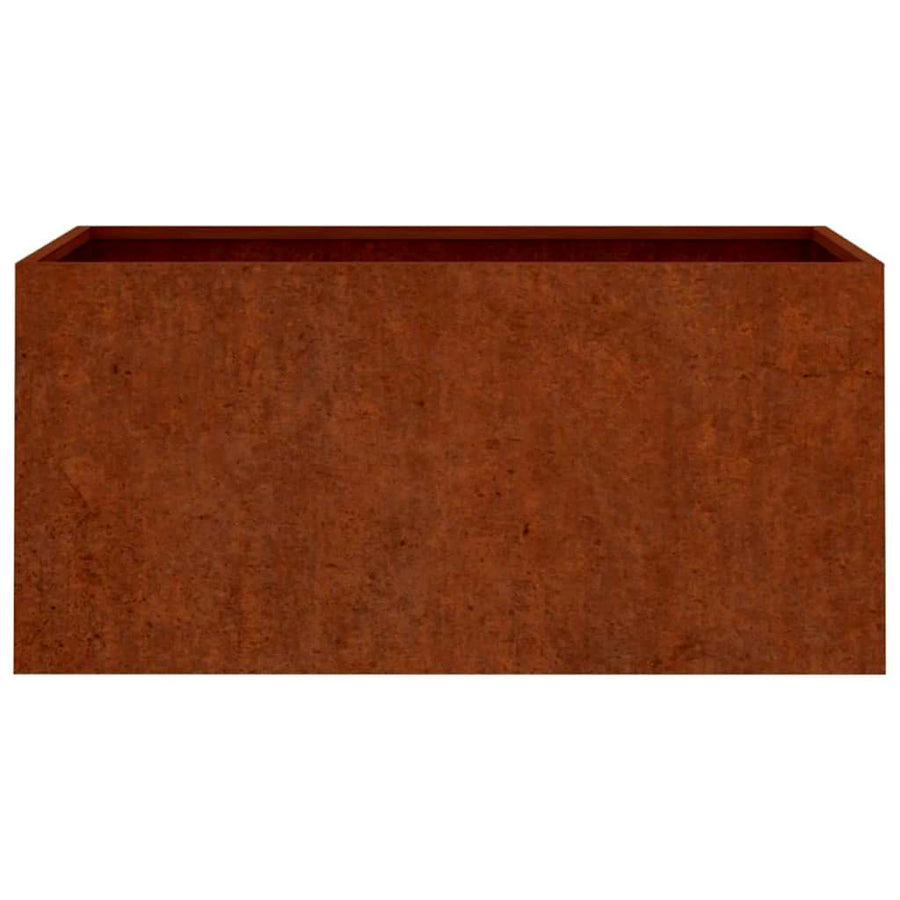 Planter 62x40x39 cm Corten Steel
