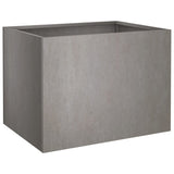 Planter 62x47x46 cm Corten Steel - Top-Down View
