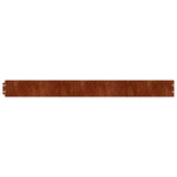 Lawn Edgings 50 pcs 10x103 cm Flexible Corten steel