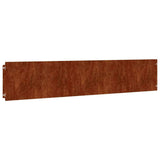 Lawn Edgings 10 pcs 20x103 cm Flexible Corten steel