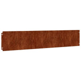 Lawn Edgings 10 pcs 20x103 cm Flexible Corten steel