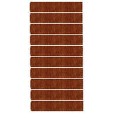 Lawn Edgings 10 pcs 20x103 cm Flexible Corten steel