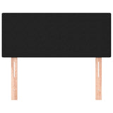 Headboard Black 100 cm Fabric