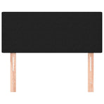 Headboard Black 100 cm Fabric