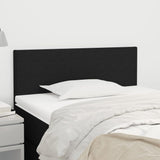Headboard Black 100 cm Fabric