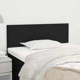 Headboard Black 100 cm Fabric