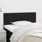 Headboard Black 100 cm Fabric