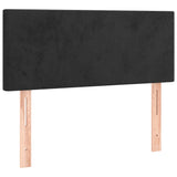 Headboard Black 100 cm Velvet