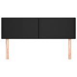 Headboards 2 pcs Black 72 cm Faux Leather - Side View