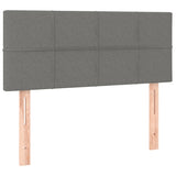 Headboard Dark Grey 100 cm Fabric - Front View