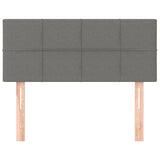 Headboard Dark Grey 100 cm Fabric