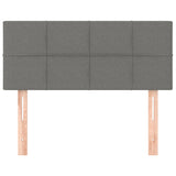 Headboard Dark Grey 100 cm Fabric - Side View