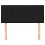 Headboard Black 100x5x78/88 cm Fabric
