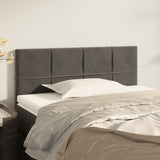 Headboard Dark Grey 100 cm Velvet