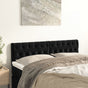 Headboards 2 pcs Black 80 cm Velvet