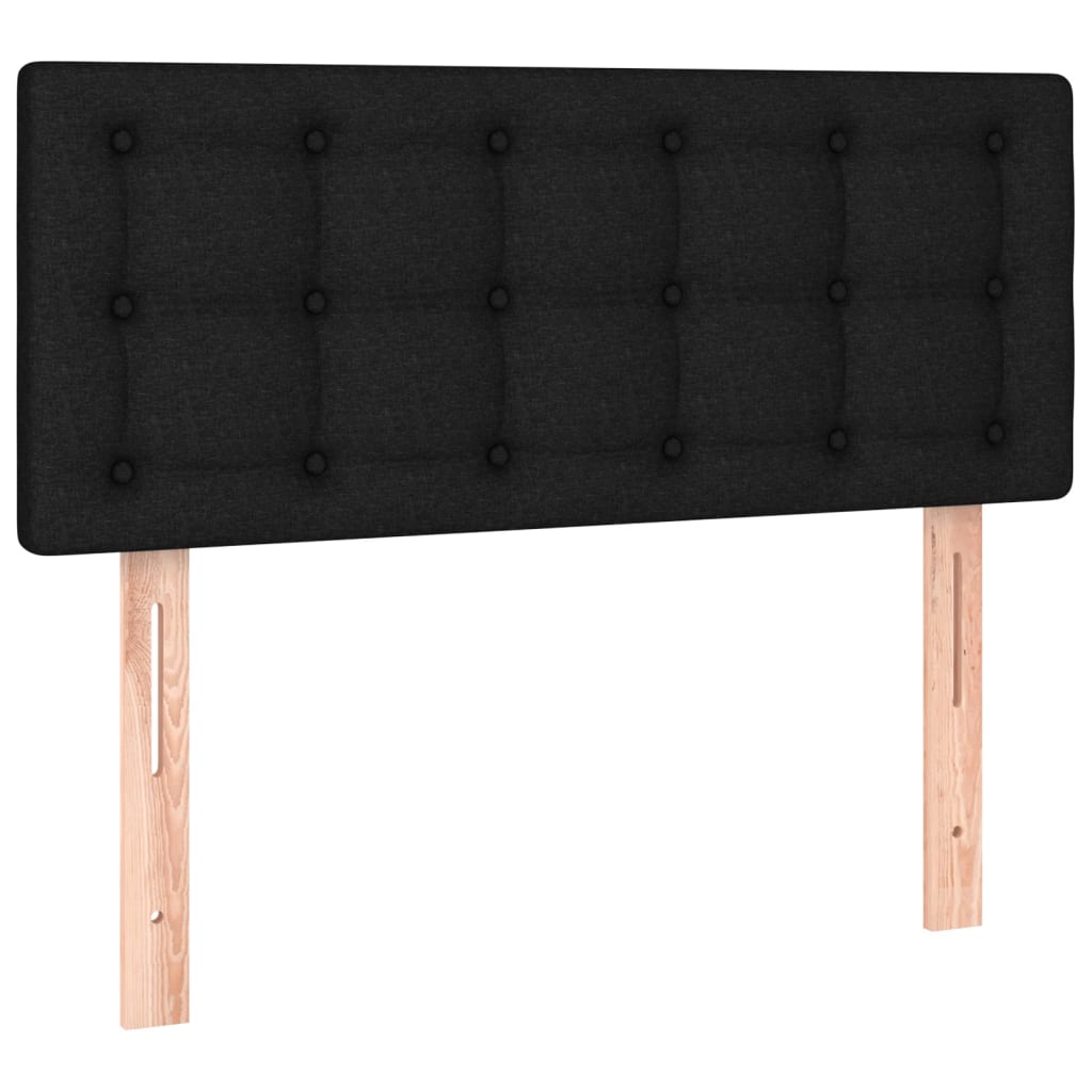Headboard Black 100 cm Fabric