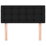 Headboard Black 100 cm Fabric