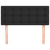 Headboard Black 100 cm Faux Leather