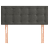 Headboard Dark Grey 100 cm Velvet