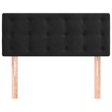 Headboard Black 100 cm Velvet