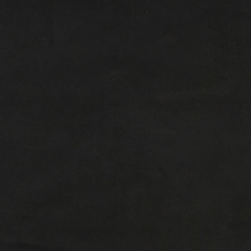 Headboard Black 100 cm Velvet