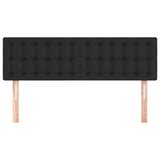 Headboards 2 pcs Black 72 cm Faux Leather - Side View
