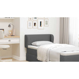 Headboard Ear Dim Grey 40 x 23 x 6 cm Fabric - Extra Image
