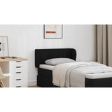 Headboard Ear Black 40 x 23 x 6 cm PVC - Extra Image