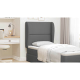 Headboard Ear Dim Grey 80 x 23 x 6 cm Fabric - Extra Image