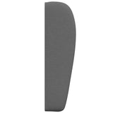 Headboard Ear Dim Grey 80 x 23 x 6 cm Fabric - Close-Up Angle