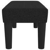 Bench Black 70x30x30 cm Fabric