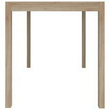 5 Piece Dining Set Solid Wood Acacia